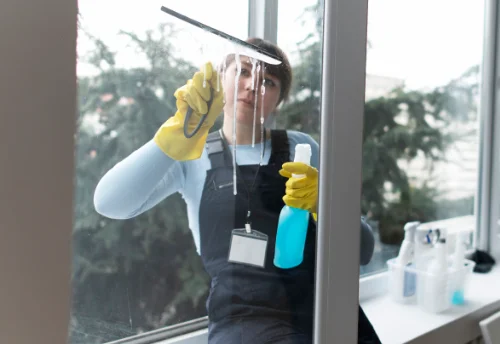 Nettoyage de vitres intérieures et extérieures à Cercoux